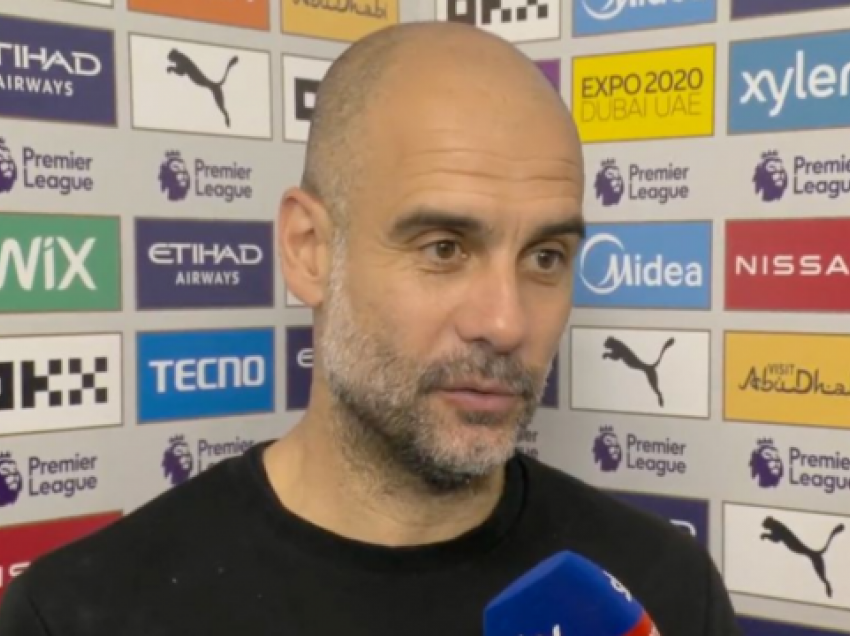 Guardiola thotë se fati është në duart e tyre sa i përket titullit