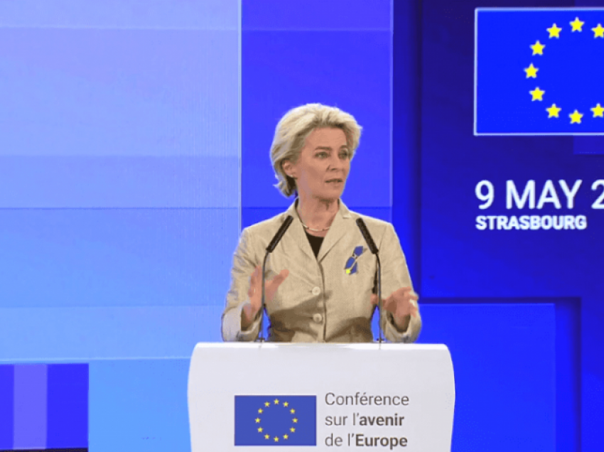 Von der Leyen: Evropianët duan të ndërtojnë të ardhmen duke përmbushur premtimet e së shkuarës