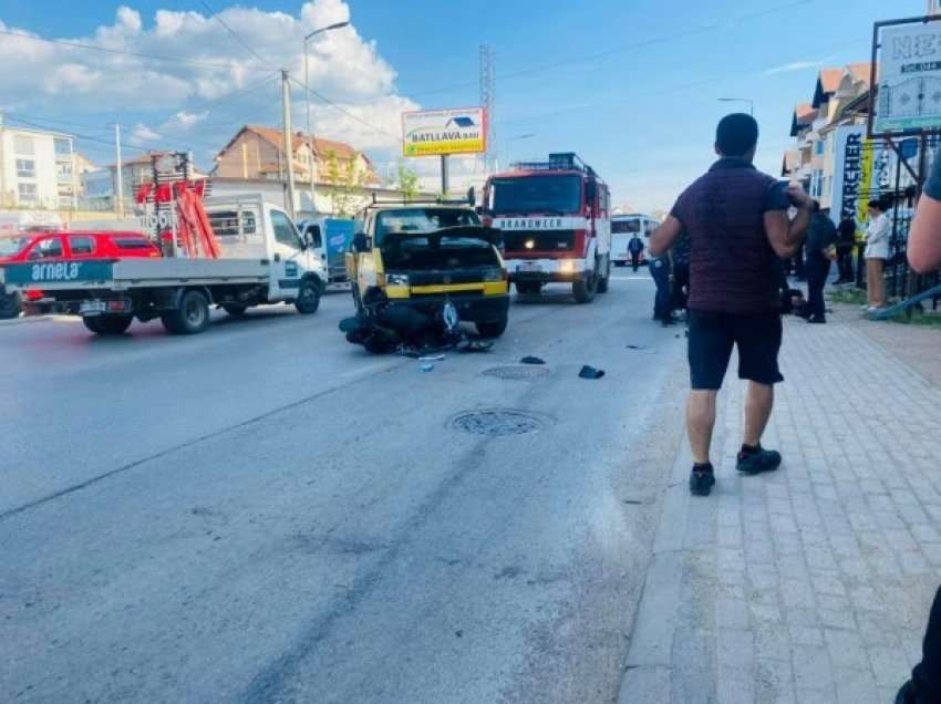 ​Aksident trafiku në “Kodrën e Trimave”