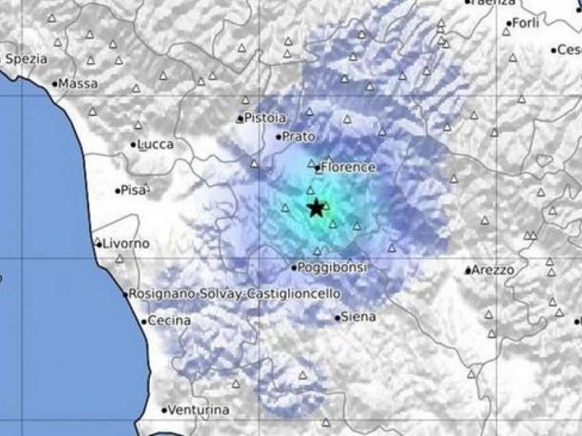 Tërmet në Firence të Italisë