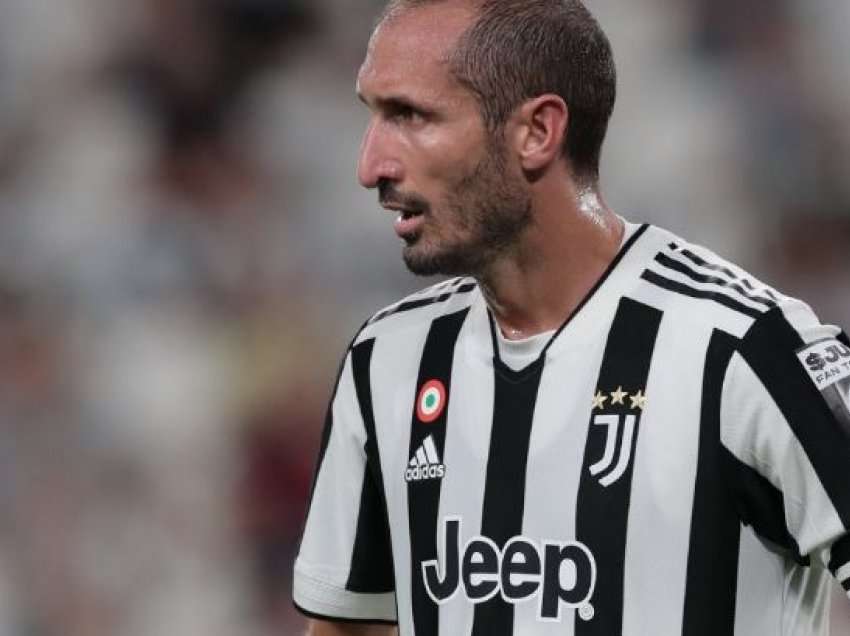 Chiellini luan ndeshjen e fundit në Torino të hënën