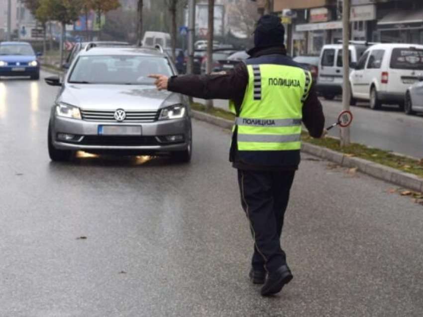 Gjobiten 161 shoferë në Shkup, 23 për drejtim mjeti nën efektin e alkoolit