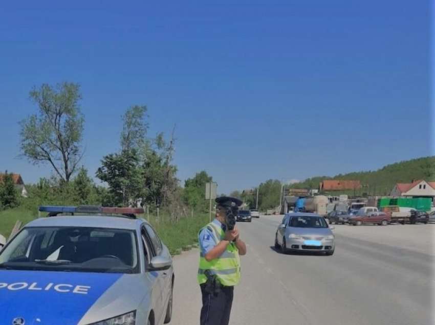 Të pandalshëm ferizajasit, policia shqipton 530 gjoba brenda javës për tejkalim të shpejtësisë