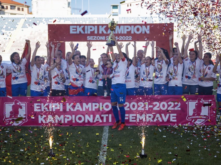 Vllaznia shpallet kampione e Shqipërisë për herë të nëntë