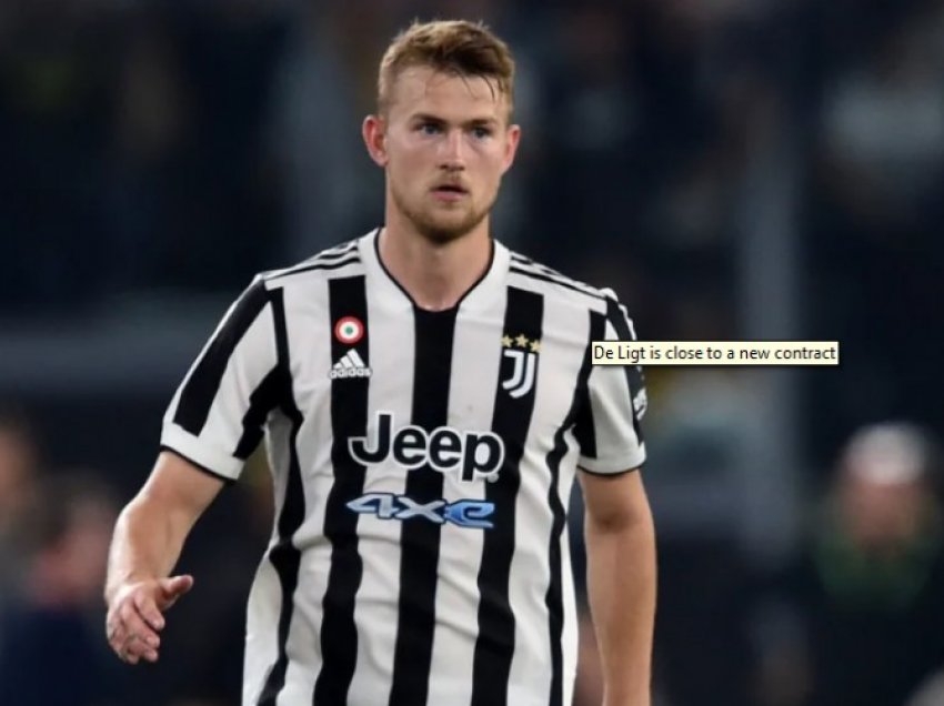 Matthijs de Ligt drejt nënshkrimit të ri