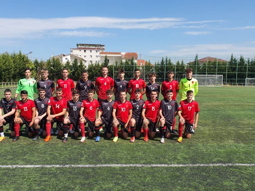 Kombëtarja U-17 organizoi ndeshje testuese 