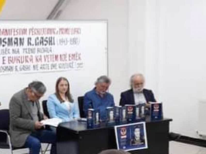 Është përkujtuar dhe promovuar monografia e prof. Prend Buzhalës kushtuar Osman R. Gashit me titull “E bukura ka vetëm një emër”