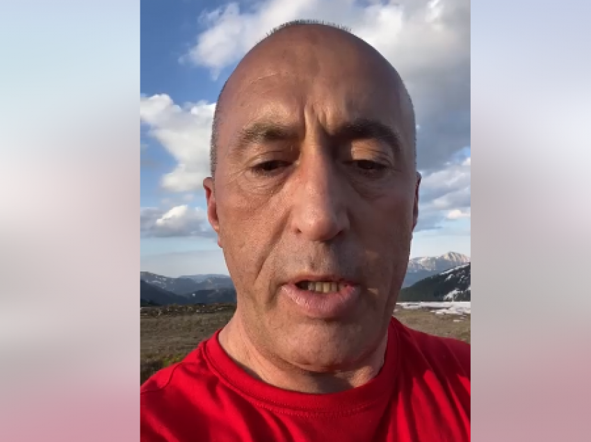 Haradinaj ngjitet në majë të bjeshkës, ia lëshon një kritikë Kurtit nga aty