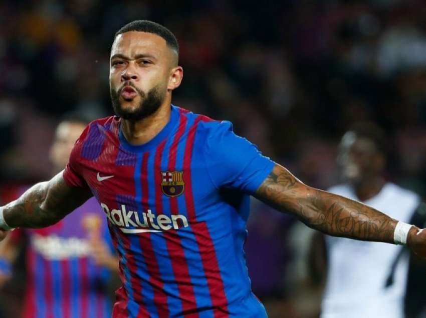 Depay është golashënuesi më i mirë te Barcelona