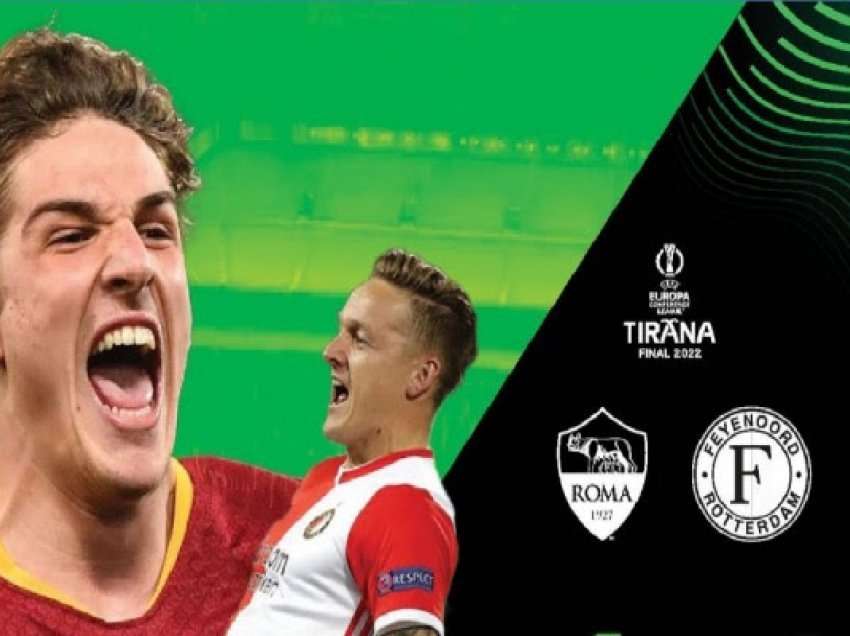 Formacionet zyrtare të finales së Ligës së Konferencës, ​Roma-Feyenoord