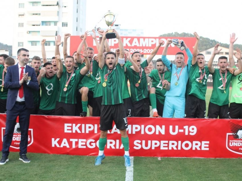 Apolonia U-19 mund në shtesë Tiranën & shpallet kampione