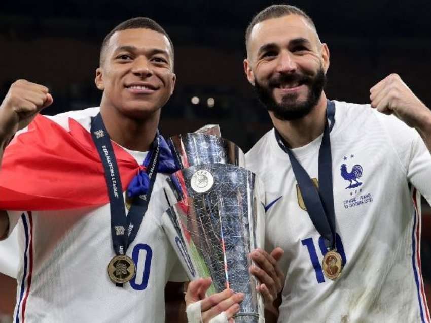 Benzema: Do të doja shumë që Mbappe të realizonte ëndrrën e tij 