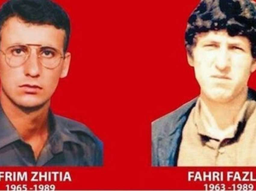 ​33-vjetori i rënies së dëshmorëve Afrim Zhitia e Fahri Fazliu