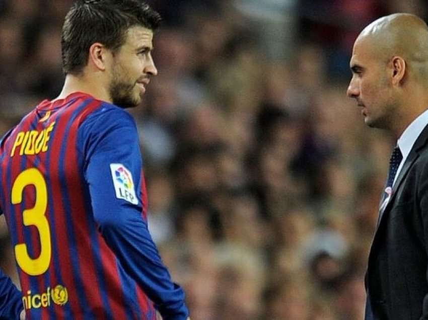 Guardiola për Pique: Një nder që kam stërvitur atë    