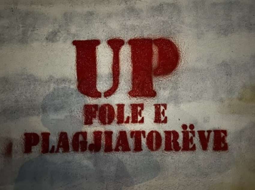 UP-ja gdhinë nën parullën “Fole e plagjiatorëve”