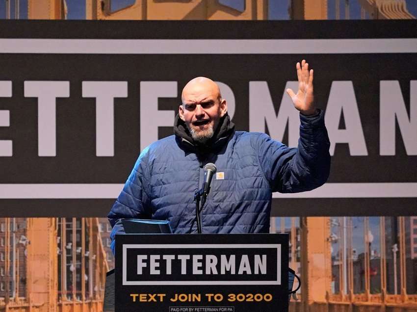 Mposhti kandidatin e zgjedhur nga Trump, kush është John Fetterman që “shpëtoi” Biden në Pensilvani