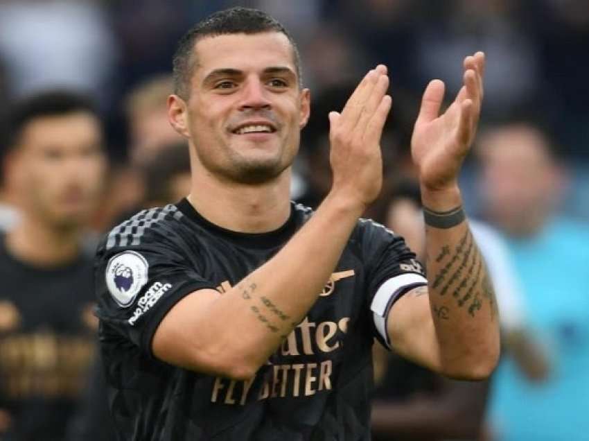 Për të dytën herë radhazi, Xhaka shpallet lojtari i muajit te Arsenali