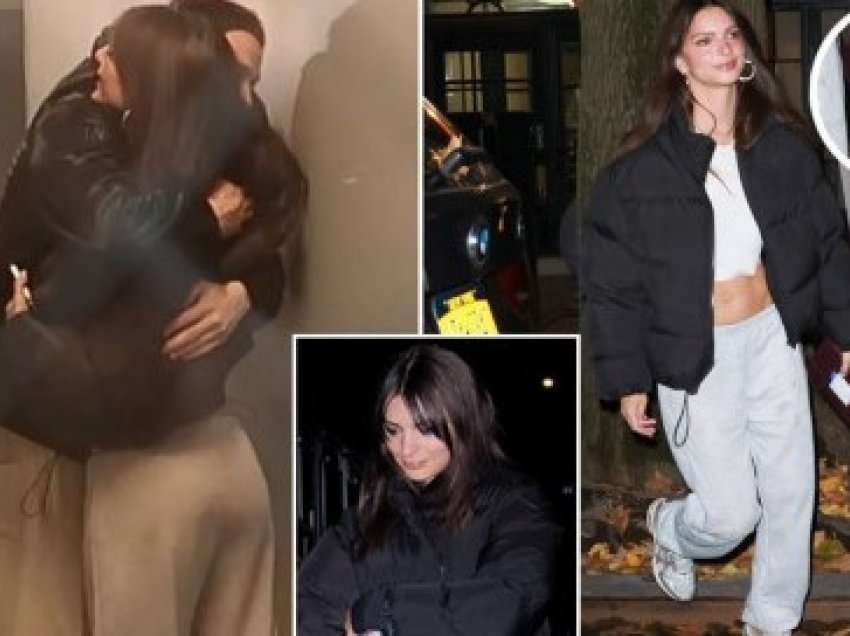 Konfirmohet romanca e Emily Ratajkowskit dhe Pete Davidson, çifti fotografohen të përqafuar në ditëlindjen e komedianit