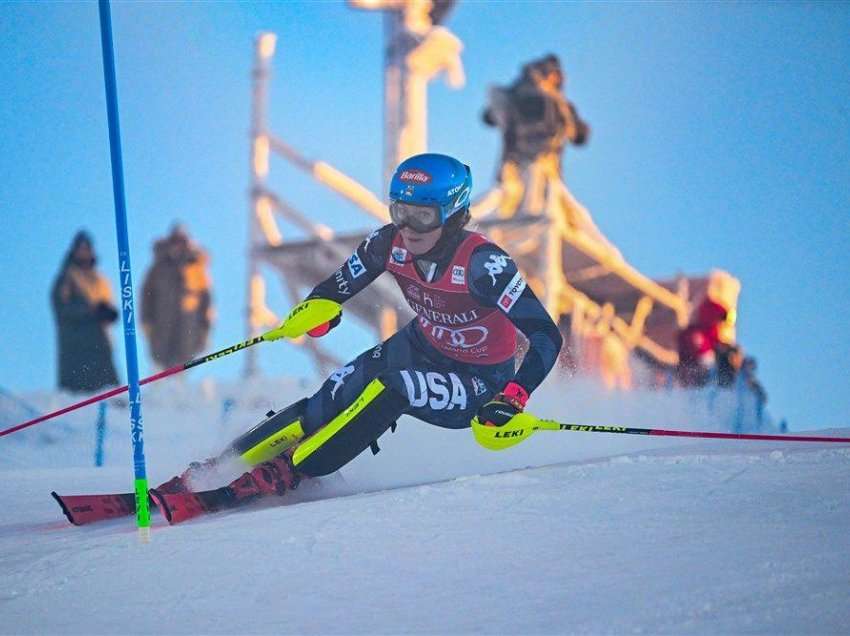 Shiffrin shënon rekordin, fitoren e gjashtë në Levi