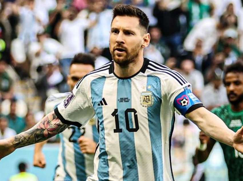 Messi e barazon Ronaldon me gola në Botëror