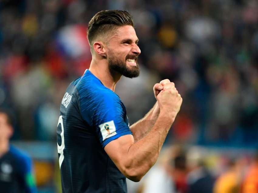 Giroud barazon rekordin e legjendës Thierry Henry