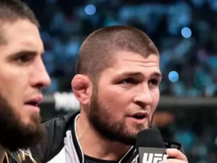 Khabib karikon nxënësin e tij