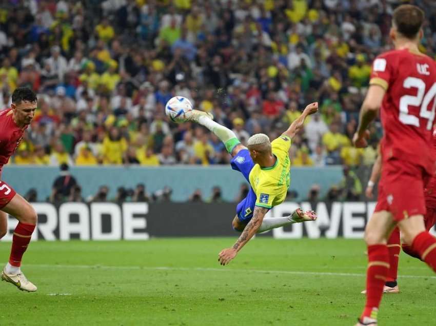 Richarlison me Brazilin shkatërruan Serbinë