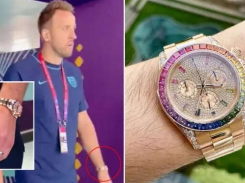 Harry Kane blen një orë Rolex “ylber” me vlerë 650 mijë dollarë