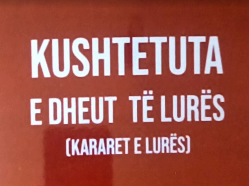 “Kushtetuta e dheut të Lurës”