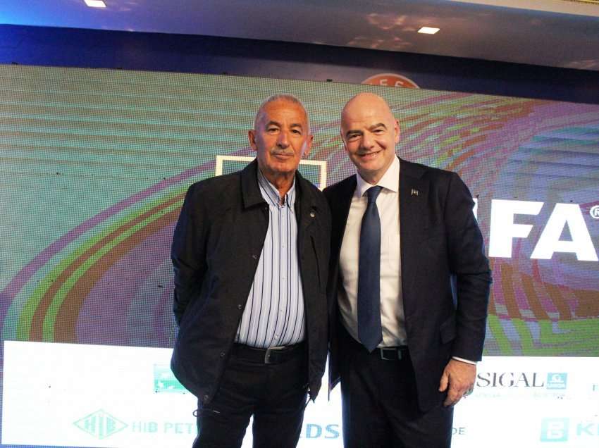 Gianni Infantino në Kosovë, historike dhe mrekullia vet