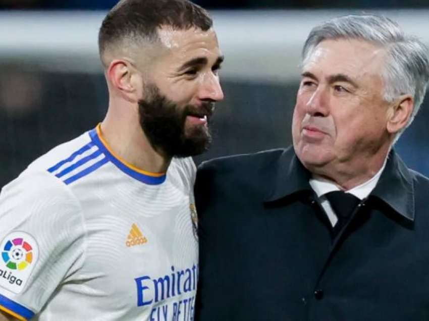 Ancelotti: Benzema do të jetë titullar nesër