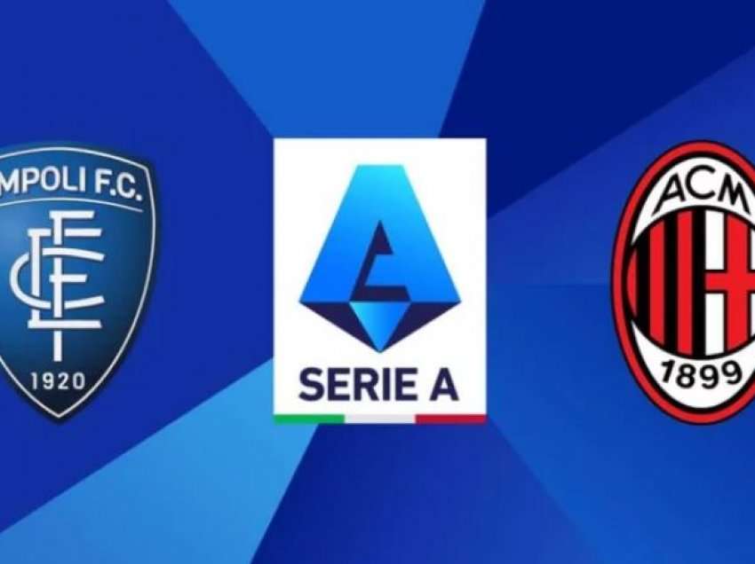 Empoli - Milan, formacionet  