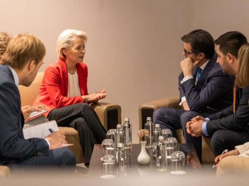 Pendarovski – Von der Leyen: Pritet ndihma nga KE në përballjen me krizën energjetike