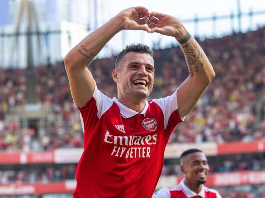 Granit Xhaka zgjidhet lojtari i muajit te Arsenali