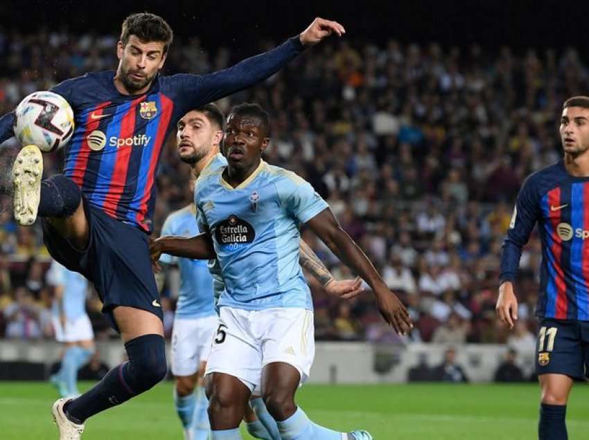 Barcelona mezi fiton, Celta e pafat