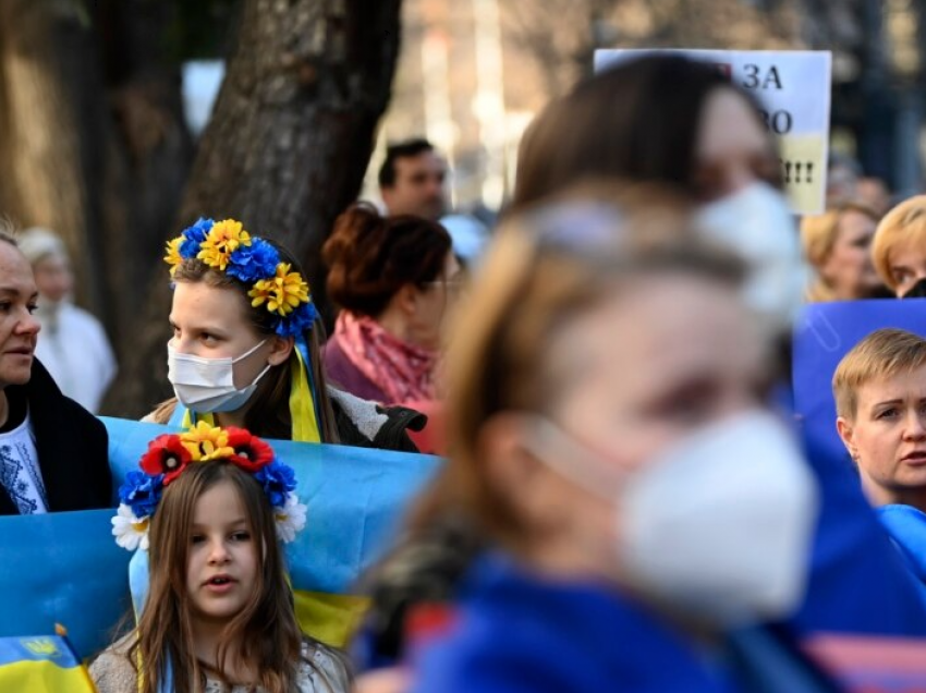 Protesta para Ambasadës së Rusisë në Shkup