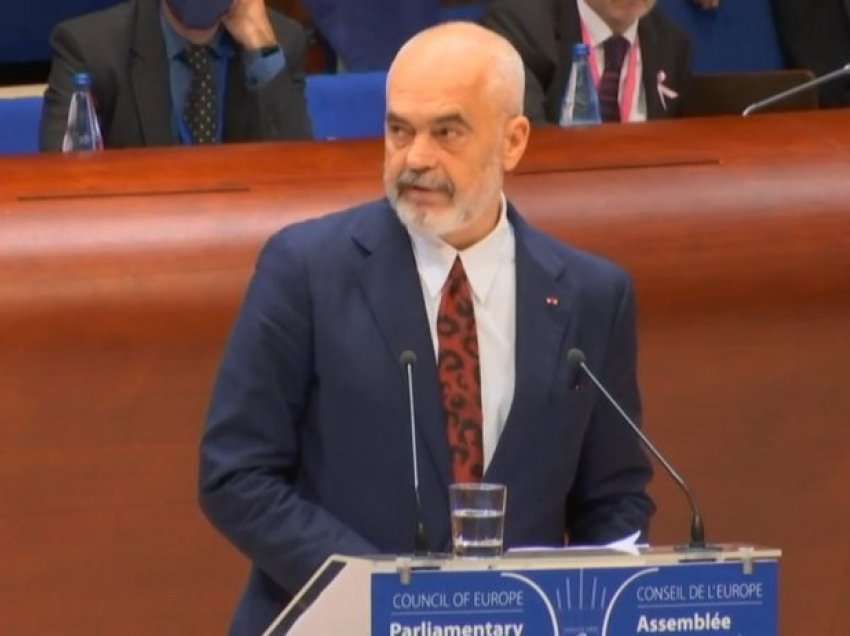 Asambleja e Përgjithshme në Strasburg, Rama u jep leksion homologëve të BE-së si të shkruajnë saktë emrin e Kosovës