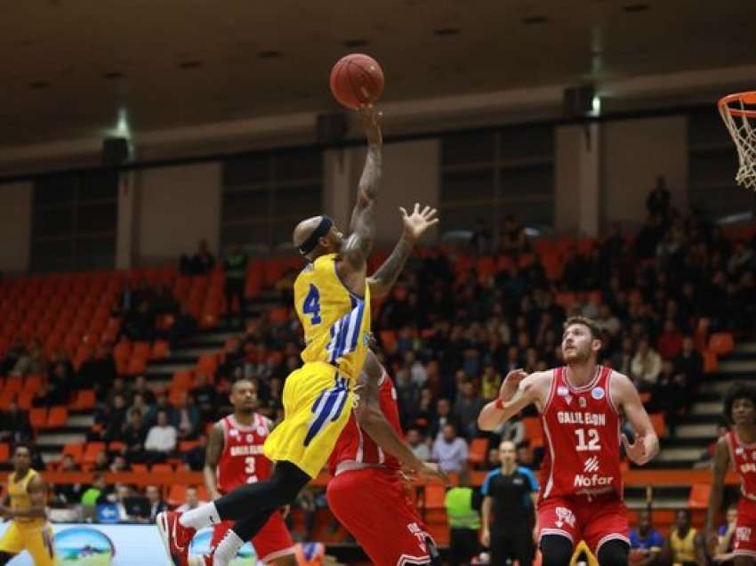 Ylli debuton në FIBA Europe Cup, pëson nga Hapoel