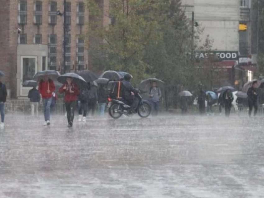 Reshje shiu dhe ulje temperaturash, parashikimi i motit për ditën e sotme