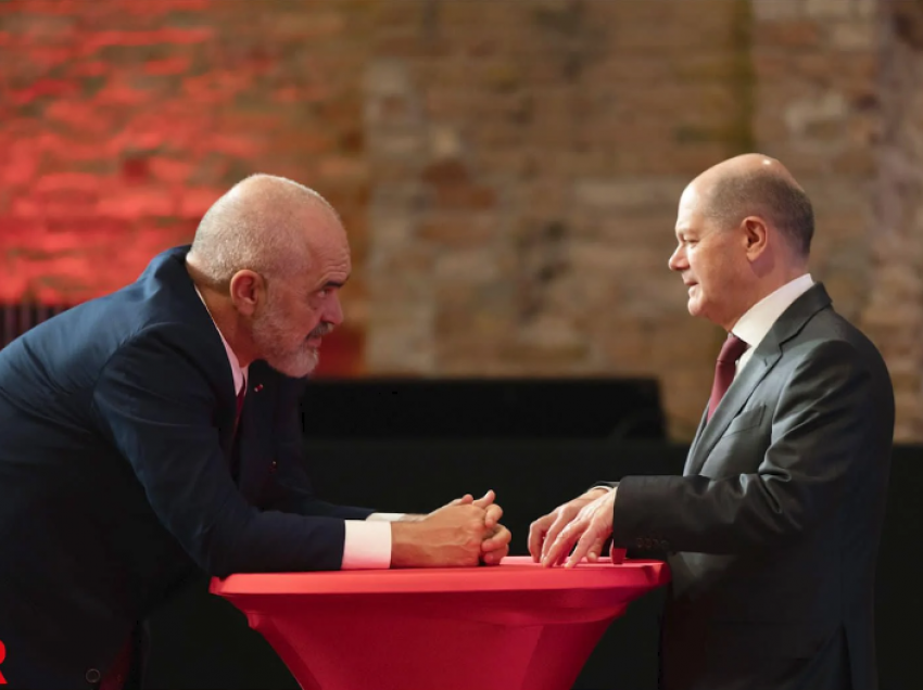 Kongresi i Partive Socialiste Europiane, Rama takon kancelarin gjerman Olaf Scholz në Berlin