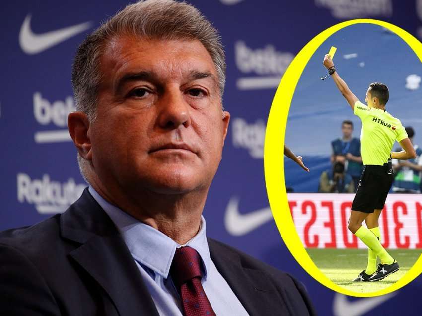 Skandali në La Liga, Laporta është futur në zhveshtoren e gjyqtarëve 