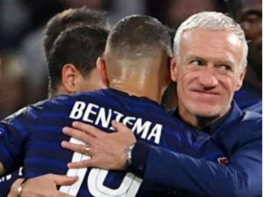 Deschamps komplimenton Benzeman: Krenari për ne francezët!