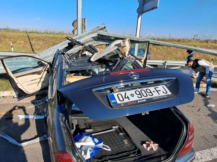 Aksident i rëndë në autostradën Prishtinë-Prizren