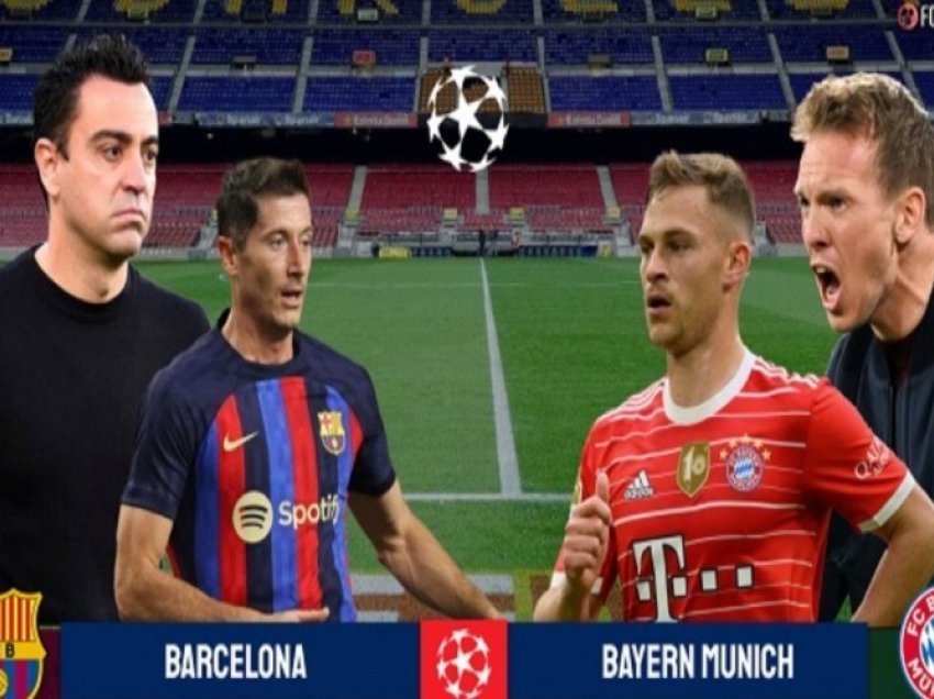 Barcelona - Bayern, formacionet e mundshme