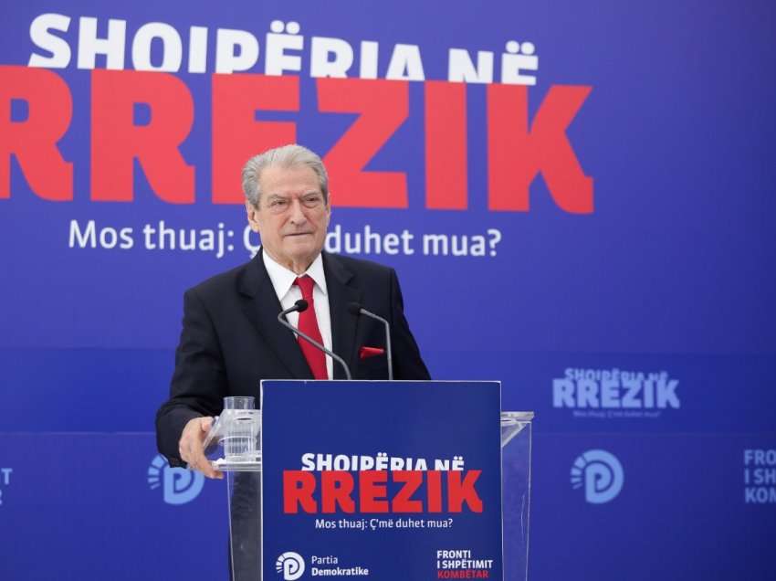 Berisha: Më 12 nëntor mbahet protesta kombëtare