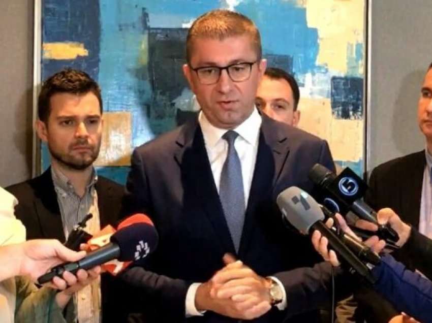 Mickoski: OBRM-PDUKM nuk do të mbështet ndryshimet kushtetuese në rrethanat aktuale