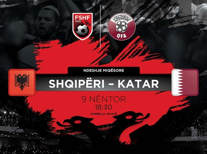 Shqipëri – Katar, konfirmohet miqësorja e tretë e nëntorit