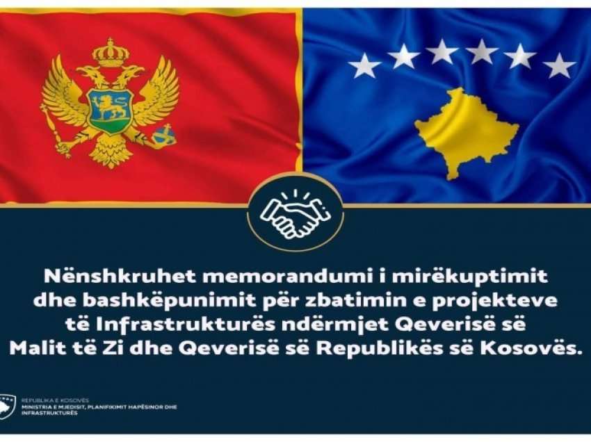 Kosova e Mali i Zi, ujdi për rrugët që i lidhin mes vete