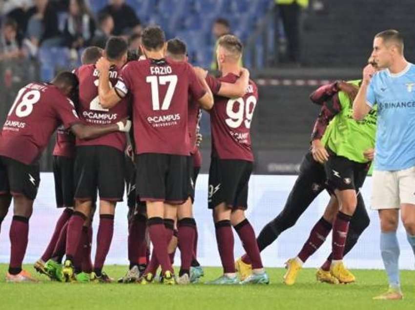 Salernitana turpëron Lazion