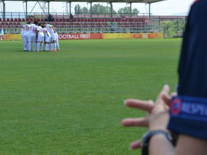 Dy shqiptare te Maqedonia U17 ndaj Rumanisë